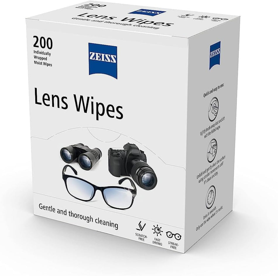 Zeiss -  Lens Wipes (200 Pack)