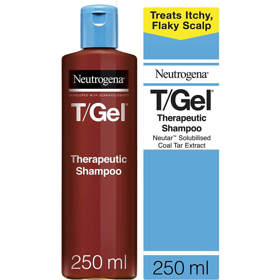 Neutrogena T/Gel Anti-Dandruff Shampoo for Dry Hair, Mix, 250 ml