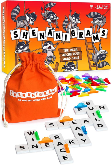 : the Mega-Mischievous Word Game! a Super Fun & Fast Family Party Game for Kids, Teens & Adults - Great for Travel, Couples & Family Board Games Night