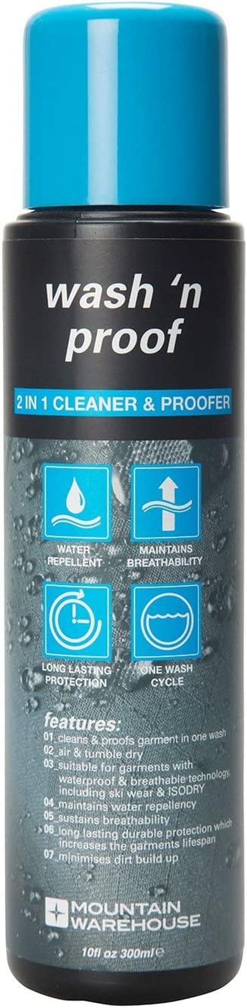 Wash N Proof 300Ml -Breathable Proofer - for Hiking Gear, Clothing