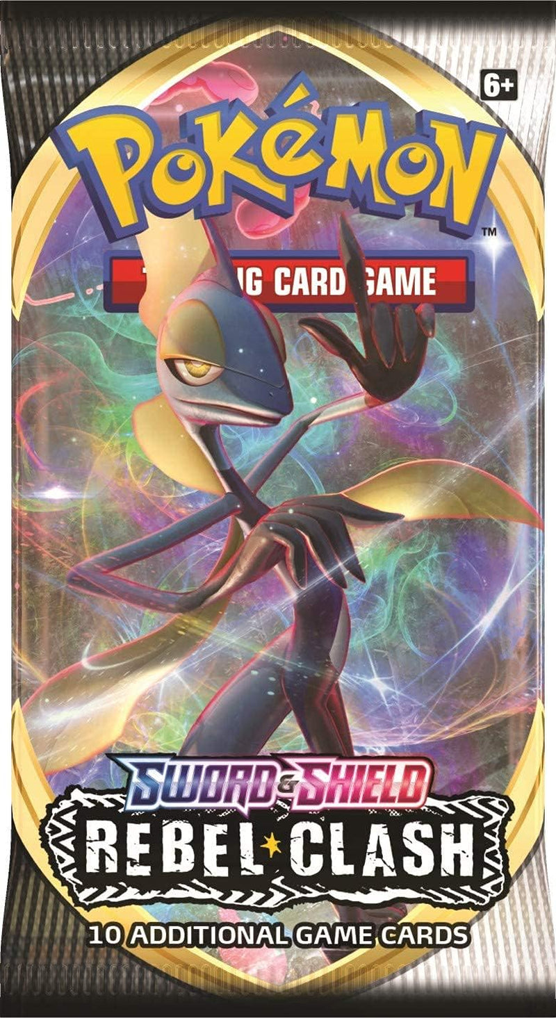 Pokemon TCG: Sword & Shield 2 Rebel Clash Booster Display