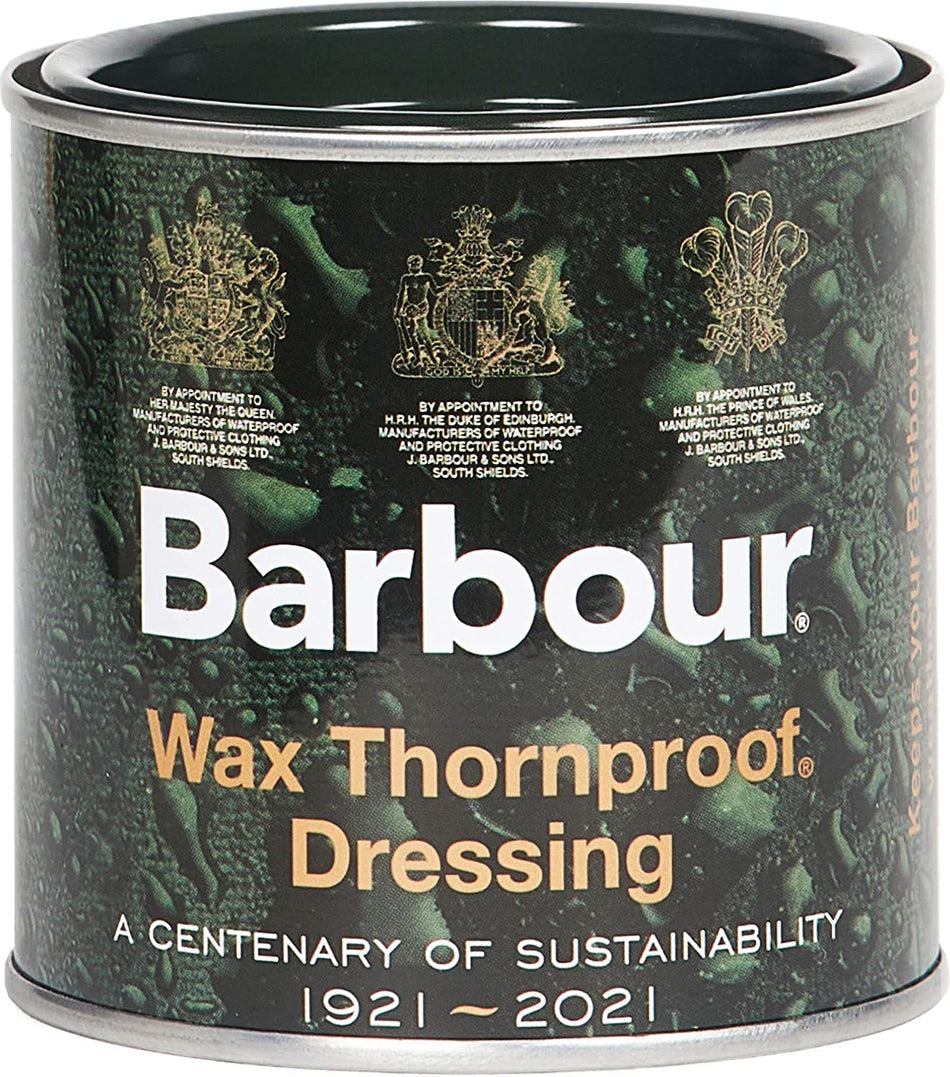 Wax Dressing Tin, Thornproof, Waterproof for Clothing/Jackets 200Ml