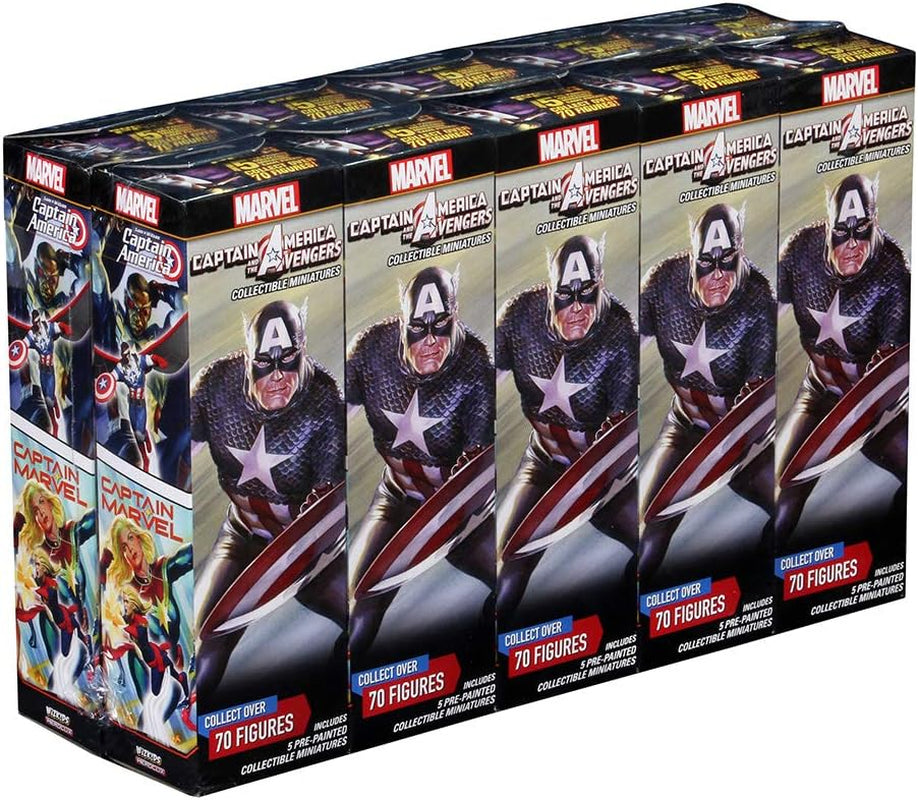 Captain America and the Avengers Booster Brick - Marvel Heroclix