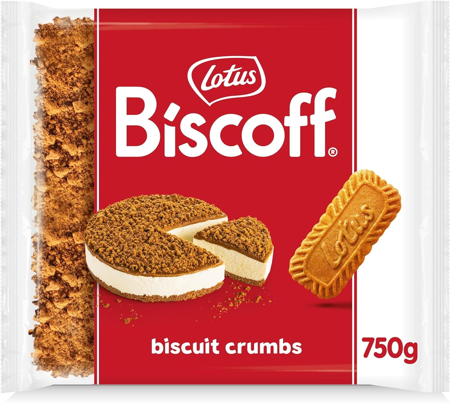 Lotus  - Caramelised Biscuit Crumble - Ingredients from Natural Origin - Vegan - No Colours or Added Flavours - 750G