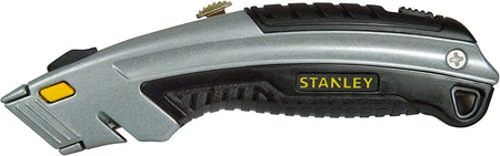 Instantchange Retractable Blade Heavy Duty Utility Knife with Interlocking Nose Design and Quick Blade Change 0-10-788