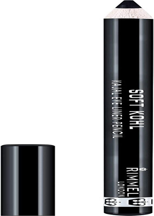 London Soft Kohl Smudge-Proof Eyeliner Pencil, Jet Black, 1.2 G