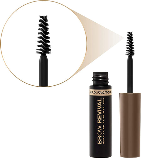 Brow Revival Densifying Eyebrow Gel with Oils and Fibers Shade Soft Brown 002