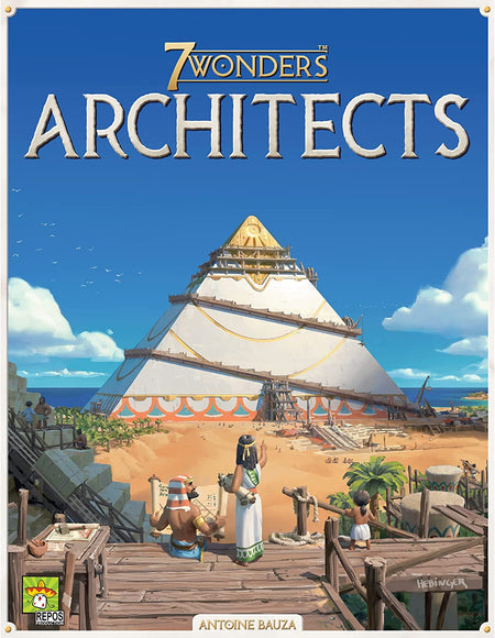 | 7 Wonders Architects | Board Game | Ages 8+ | 2-7 Players | 25 Minutes Playing Time