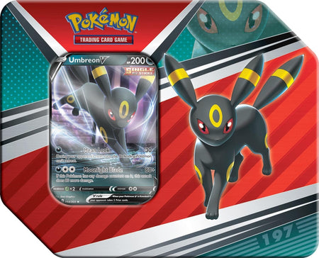 Pokemon Cards: 2022 Spring V Heroes Umbreon V Tin