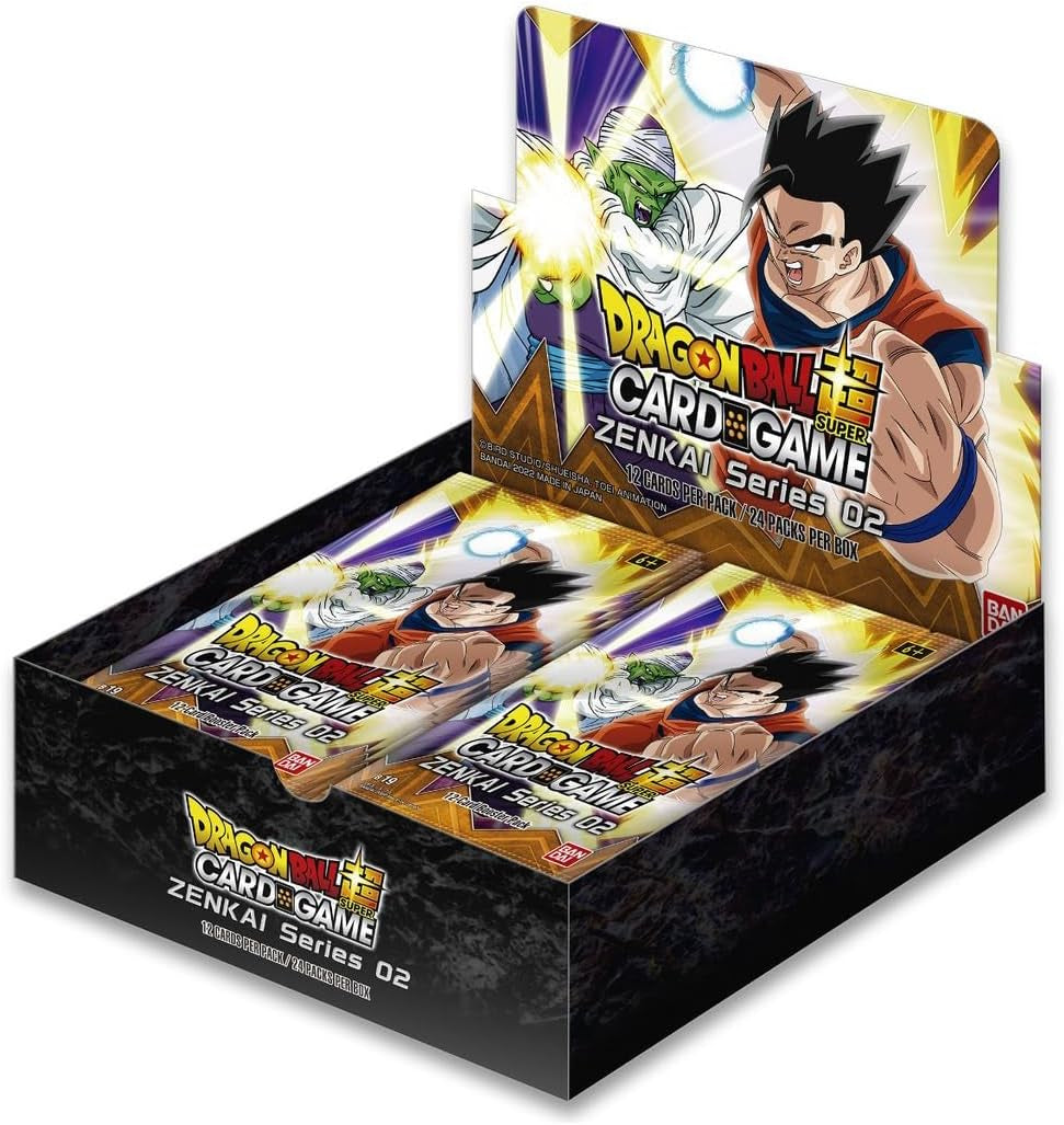 | Dragon Ball Super CG Booster Pack : Zenkai Series Set 02 (B19) | Trading Card Display | Ages 6+ | 1 Player