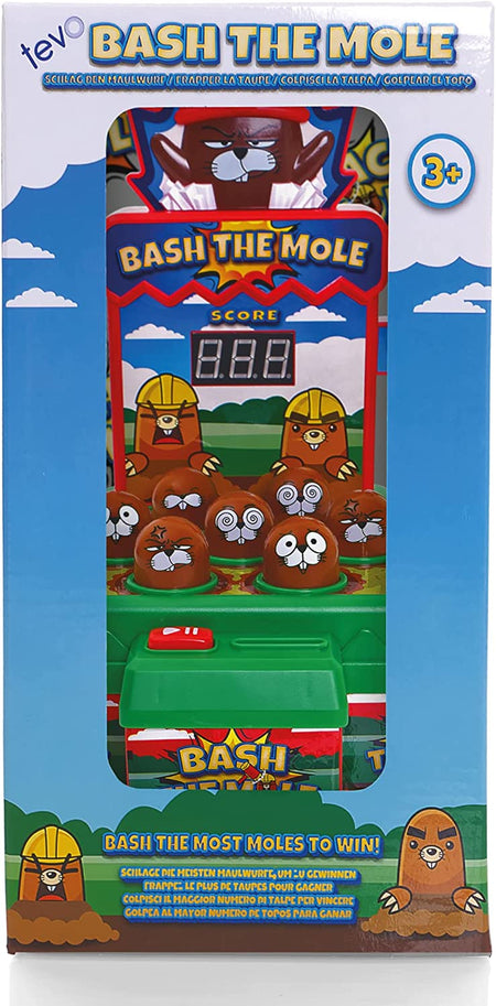 Whack Game with Hammer - a Mole Bashing Game for Kids - Electronic Kids Board Games - Toys for 3-6 Year Old Boys & Girls - Classic Arcade Game - Boys Toys Age 3 plus - FREE Batteries Included