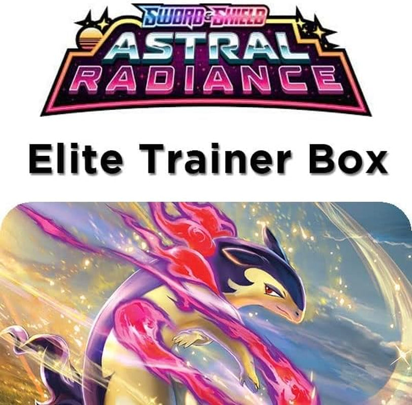 Sword and Shield Astral Radiance Elite Trainer Box - 8 Booster Packs!