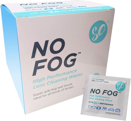 SO No Fog - Anti-Fog Wipes (100 Pack)