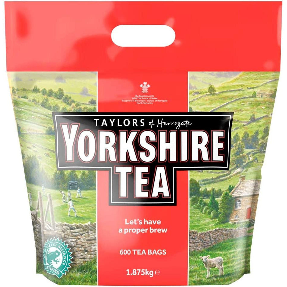 Yorkshire Tea Bags 1.875 Kg (600 tea bags)