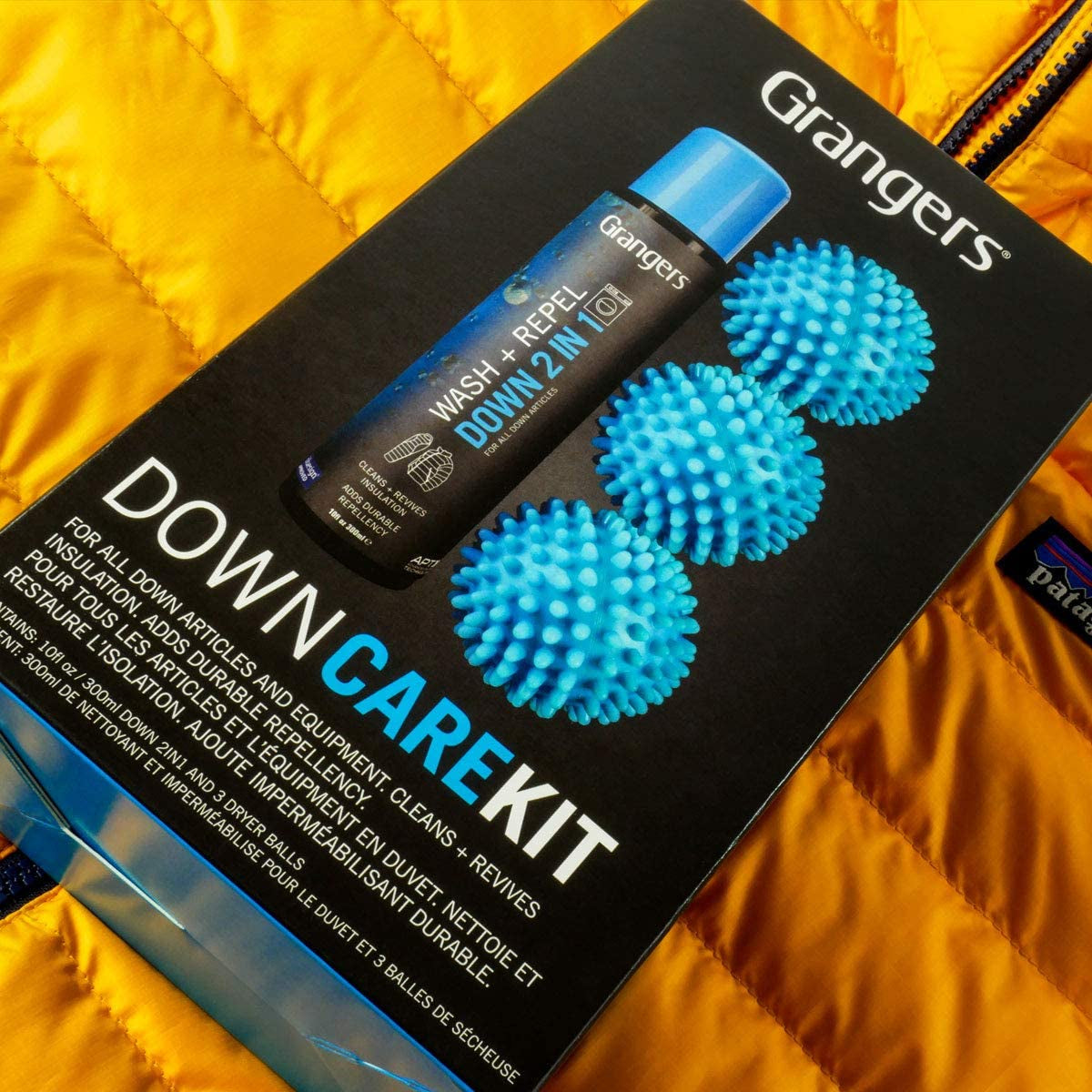 down Care Kit | Includes down Wash and Repel 300Ml | X3 Dry Balls | Perfect for down Jackets | All in 1 Kit