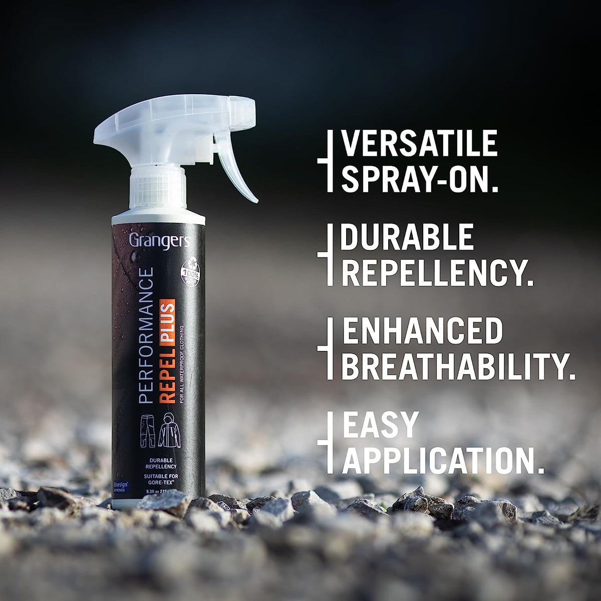 Performance Repel plus | 275Ml | Durable Water-Repellency for All Waterproof Clothing