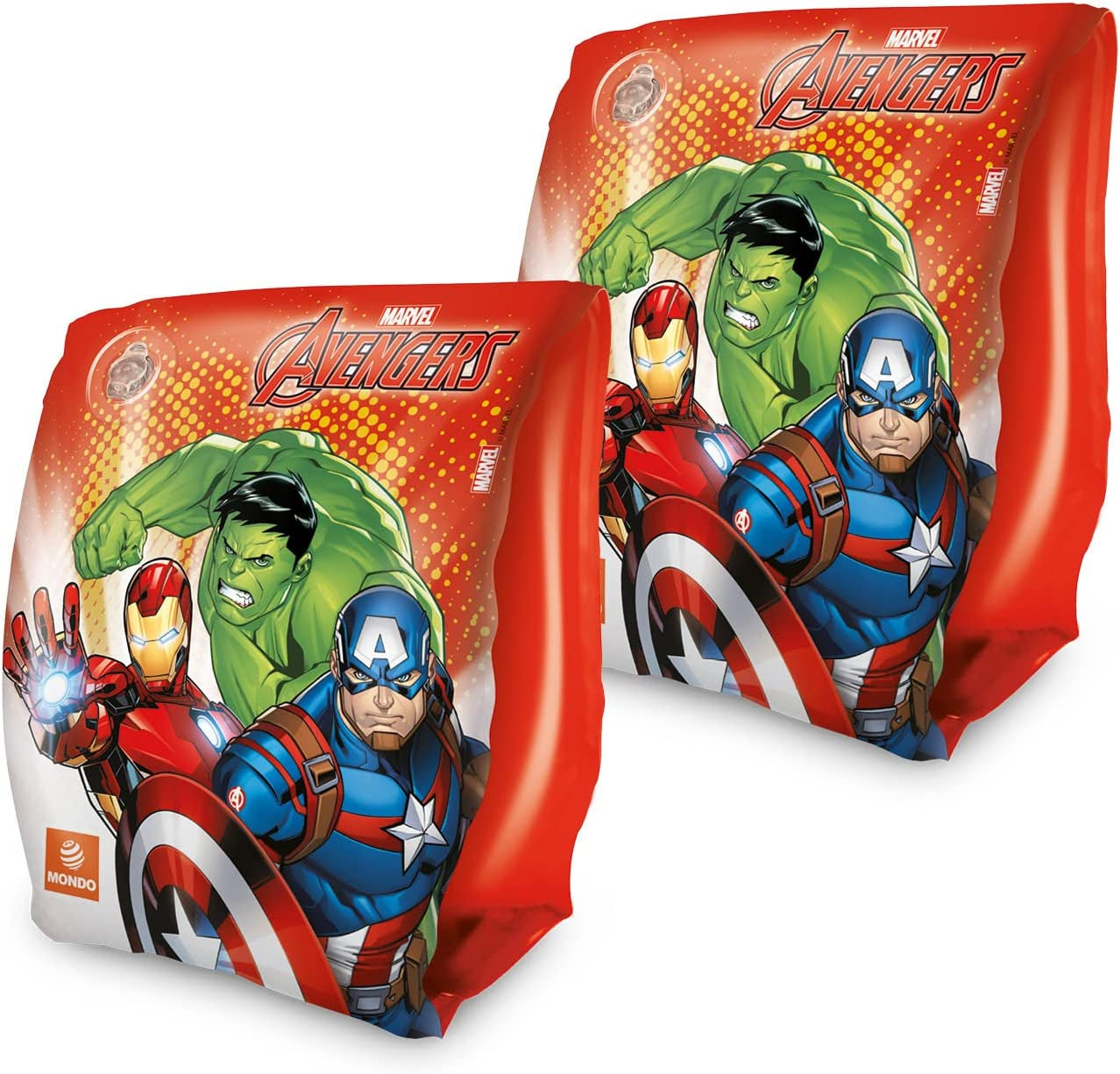 Toys - AVENGERS Arm Bands - Children'S Safety Armrests - PVC Material - Suitable for Children from 2 to 6 Years with Weight 6-20 Kg - 16932