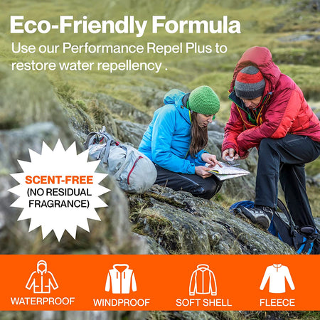 Performance Repel plus | 500Ml | Powerful Spray-On Waterproofer for Outdoor Clothing