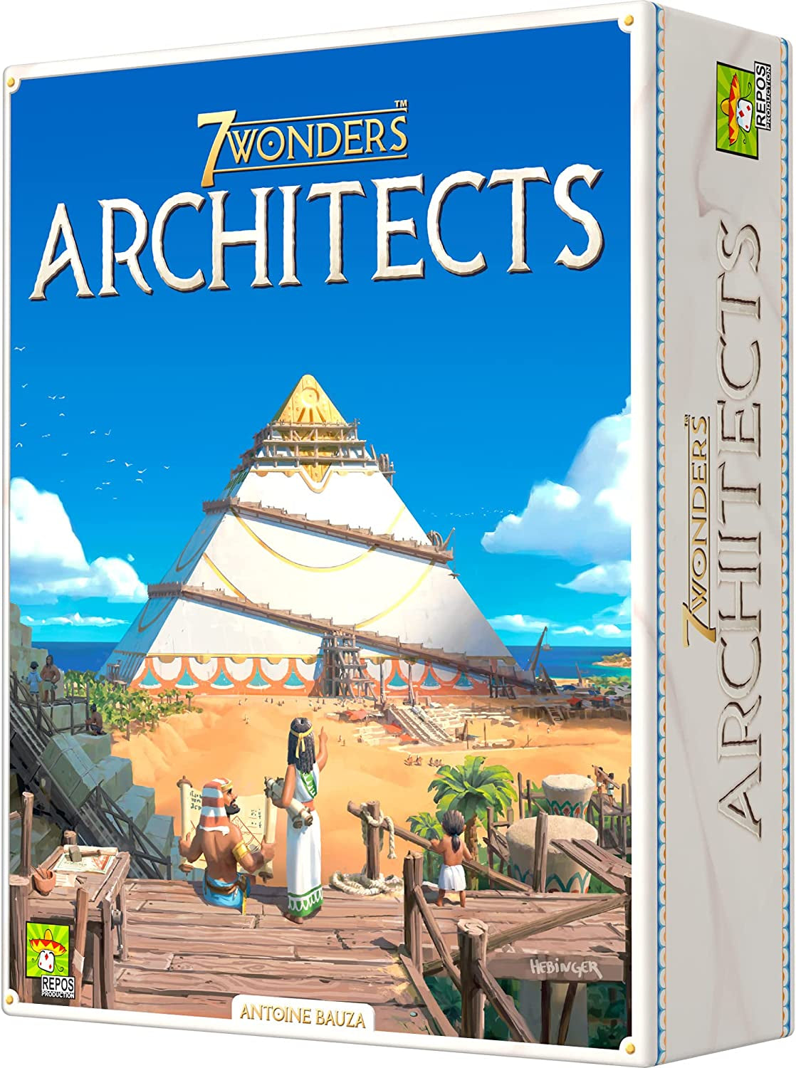 | 7 Wonders Architects | Board Game | Ages 8+ | 2-7 Players | 25 Minutes Playing Time