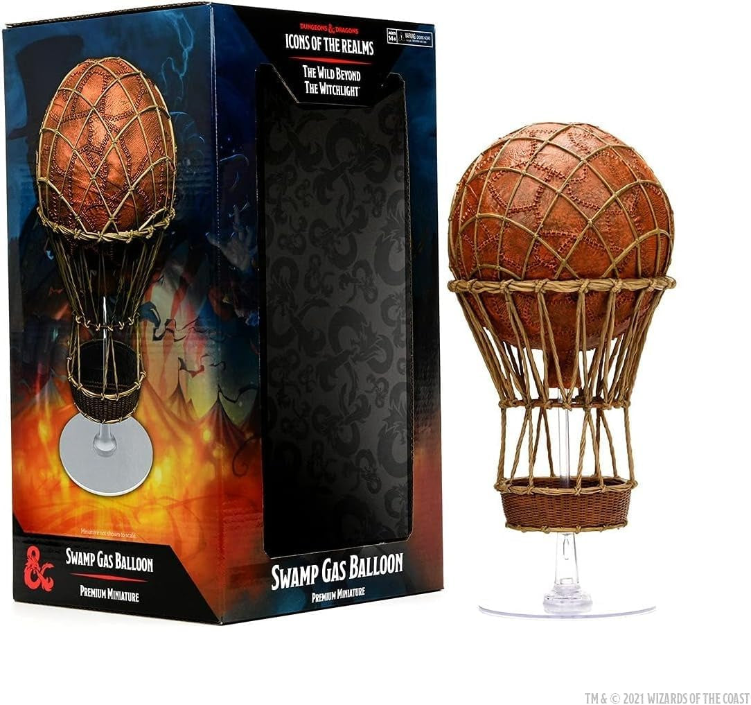 Dungeons and Dragons the Wild beyond the Witchlight - Swamp Gas Balloon, Dnd Miniatures