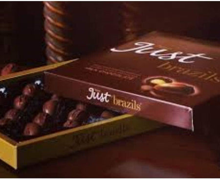 Just Brazils Milk Chocolate, 180G (Pack of 3)