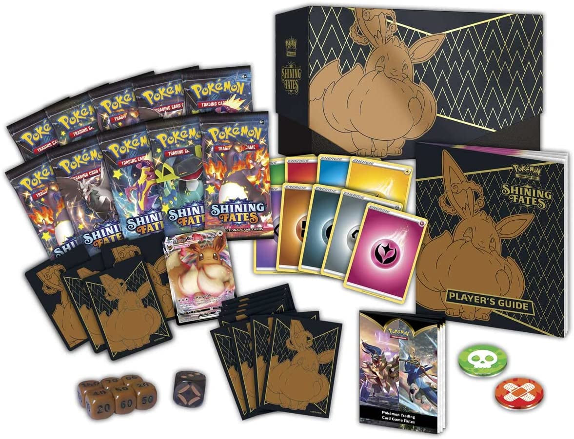 TCG: Sword & Shield – Shining Fates Elite Trainer Box (10 Boosters & Premium Accessories)