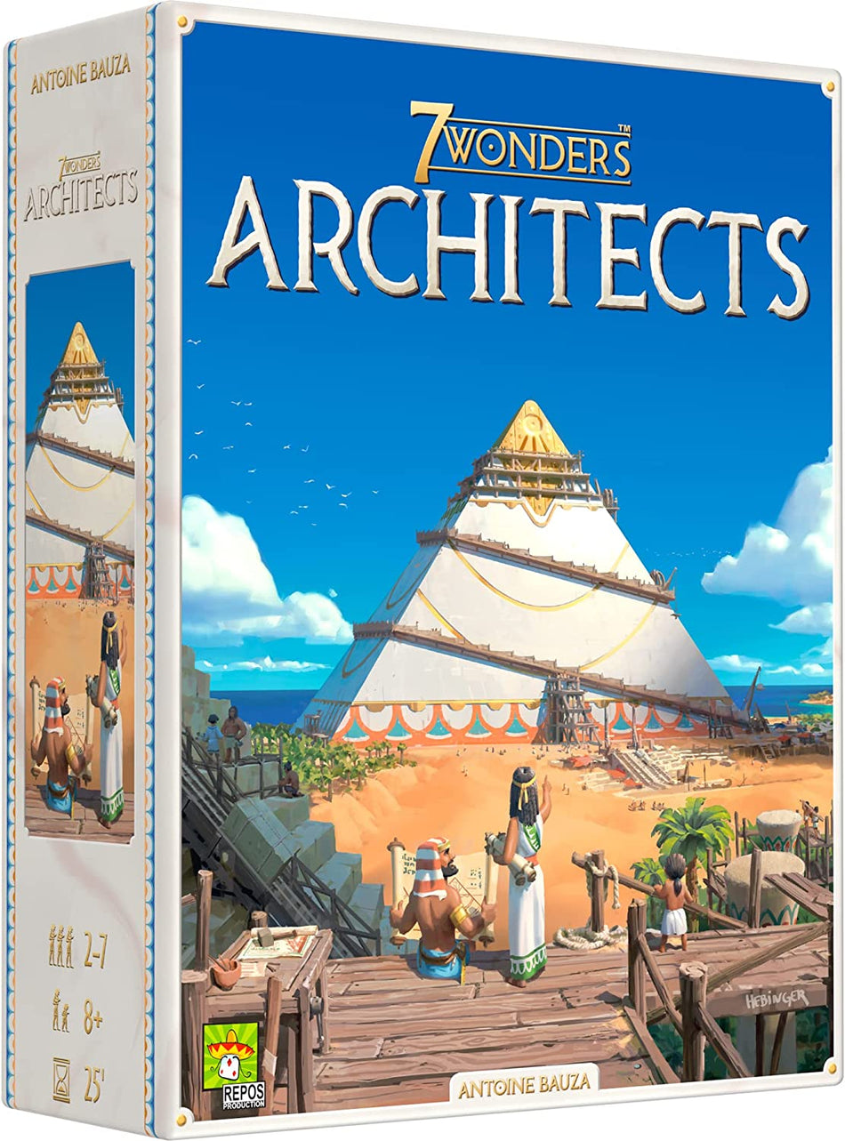 | 7 Wonders Architects | Board Game | Ages 8+ | 2-7 Players | 25 Minutes Playing Time