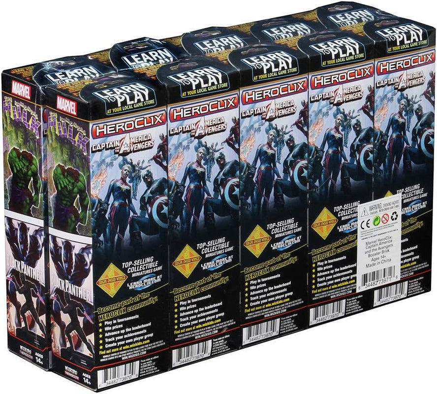 Captain America and the Avengers Booster Brick - Marvel Heroclix