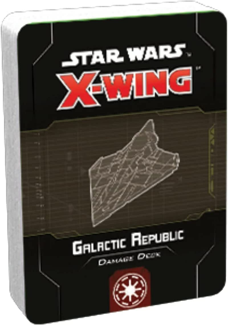 - Star Wars X-Wing Second Edition: Star Wars X-Wing: Galactic Republic Damage Deck - Miniature Game