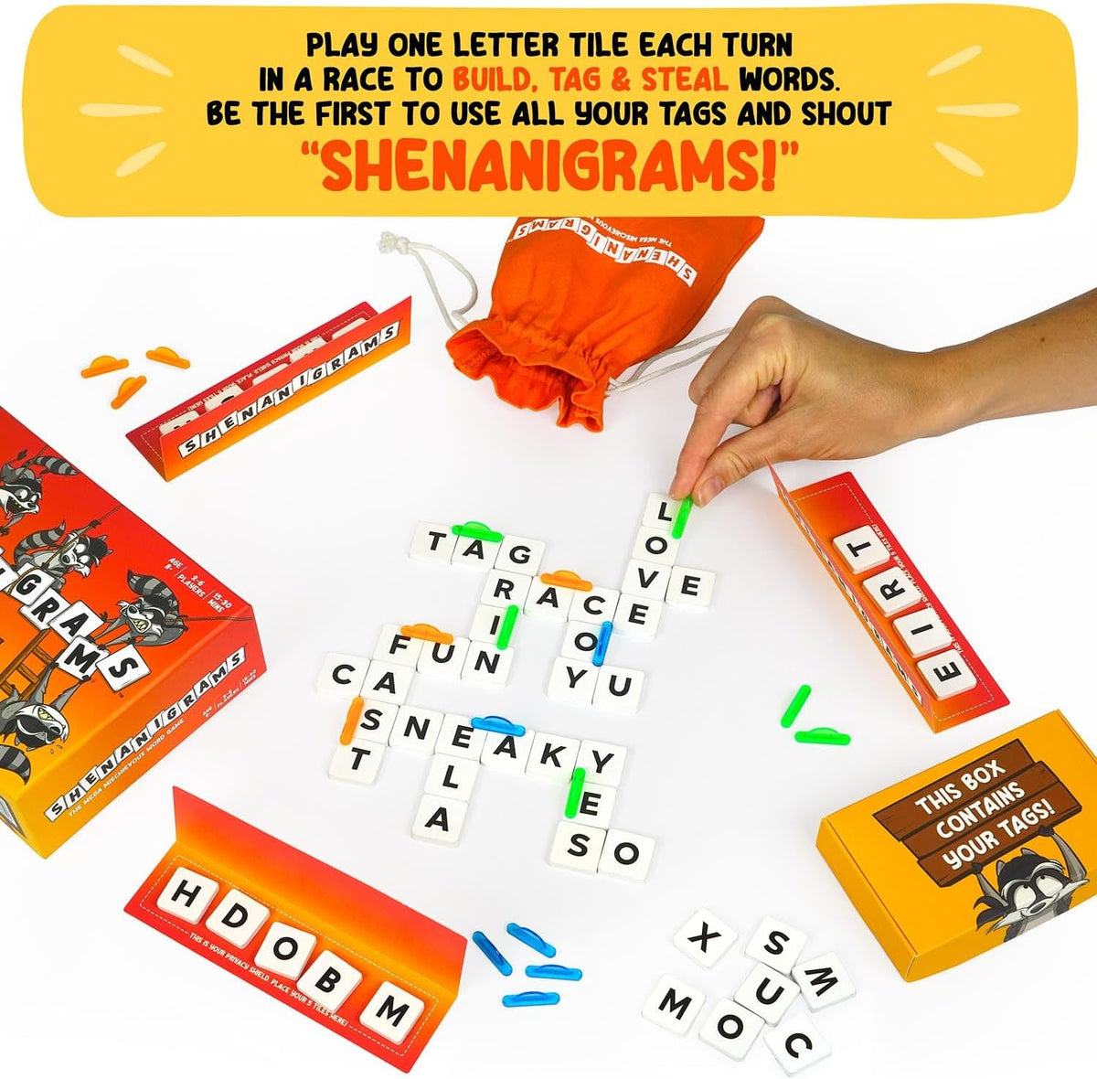 : the Mega-Mischievous Word Game! a Super Fun & Fast Family Party Game for Kids, Teens & Adults - Great for Travel, Couples & Family Board Games Night