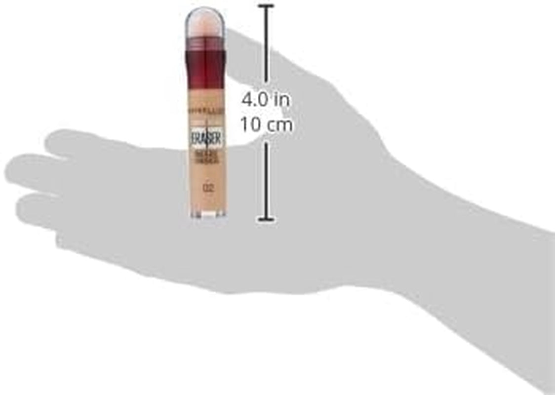 Instant anti Age Eraser Eye Concealer, Dark Circles and Blemish Concealer, Ultra Blendable Formula, 02 Nude