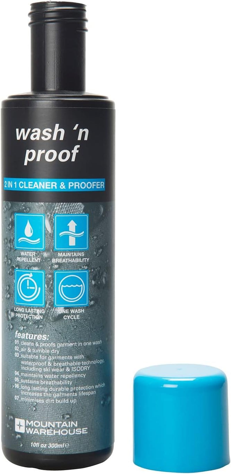 Wash N Proof 300Ml -Breathable Proofer - for Hiking Gear, Clothing