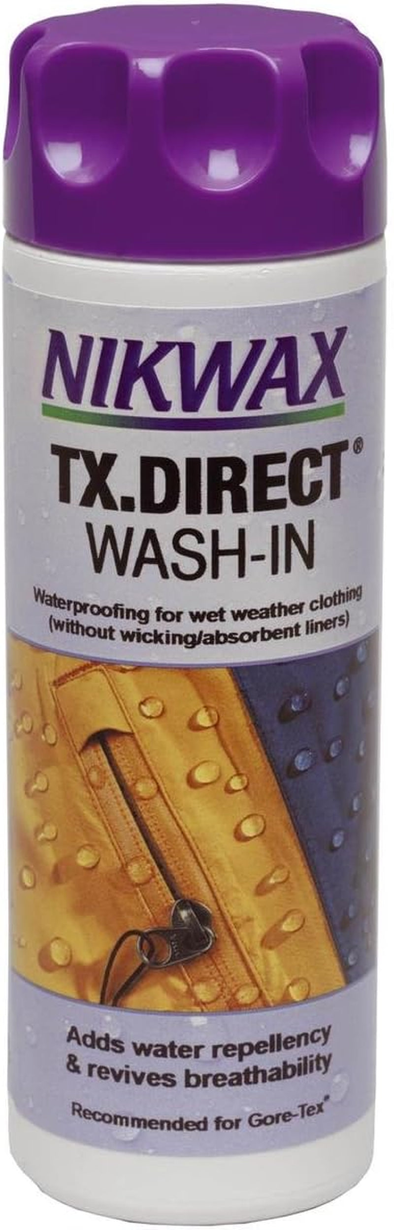 Tx. Direct Wash in Waterproofer for Waterproof Clothing, Ads Water Repellency and Revives Breathability, Keeping You Warmer and Drier - 300Ml