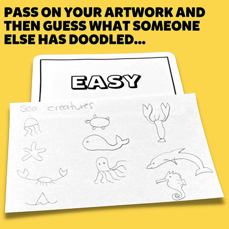 Six Second Scribbles: the Frantically Fast and Fantastically Fun Drawing Game | a Family Friendly Party Game for Children, Teens and Adults (Six Second Scribbles)