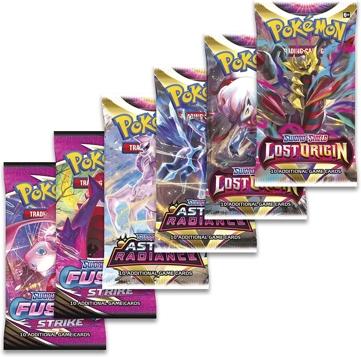 TCG: Origin Forme Dialga VSTAR Premium Collection (2 Etched Foil Promo Cards, 1 Foil Oversize Card & 5 Booster Packs)