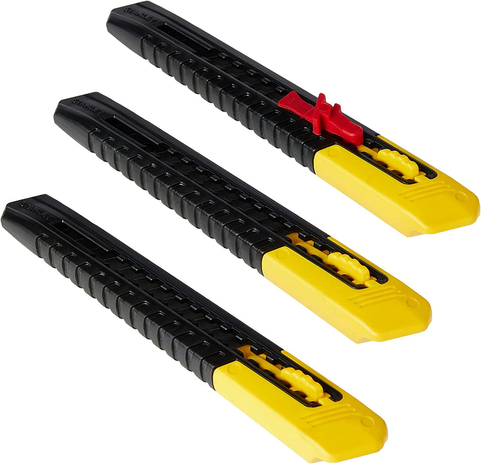 9Mm Snap off Blade Knives (Pack of 3) 2-10-150