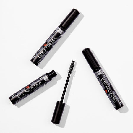 LONDON - Extra Super Lash Building Mascara - Defines, Lengthen & Curl Lashes - with Hydrogel for Healthy Looking Finish - Enriched with Vitamin E - No Clumping - 101 Black Black