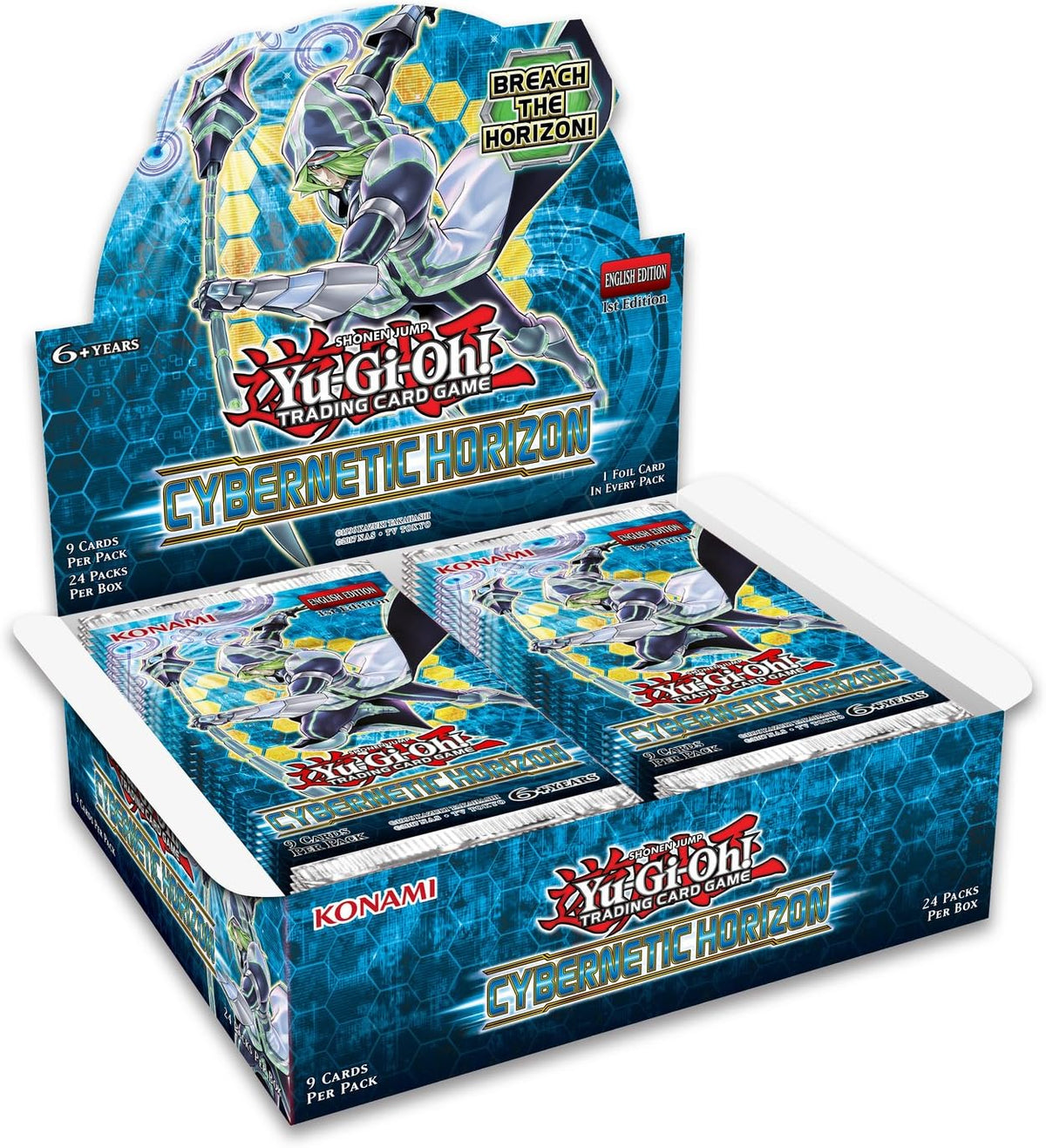 Yu-Gi-Oh KONCYHO Cybernetic Horizon Booster Game Display Box