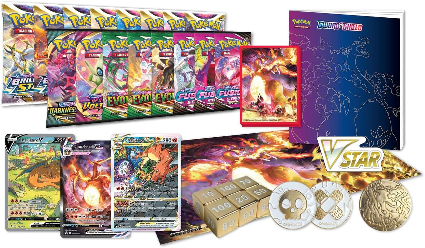 TCG: Sword & Shield Ultra-Premium Collection - Charizard, for Ages 6+, Multi-Colored