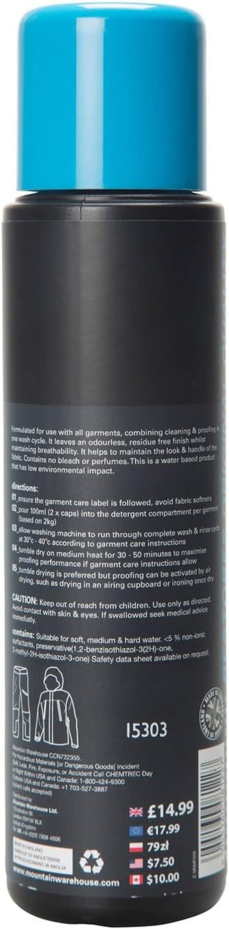 Wash N Proof 300Ml -Breathable Proofer - for Hiking Gear, Clothing