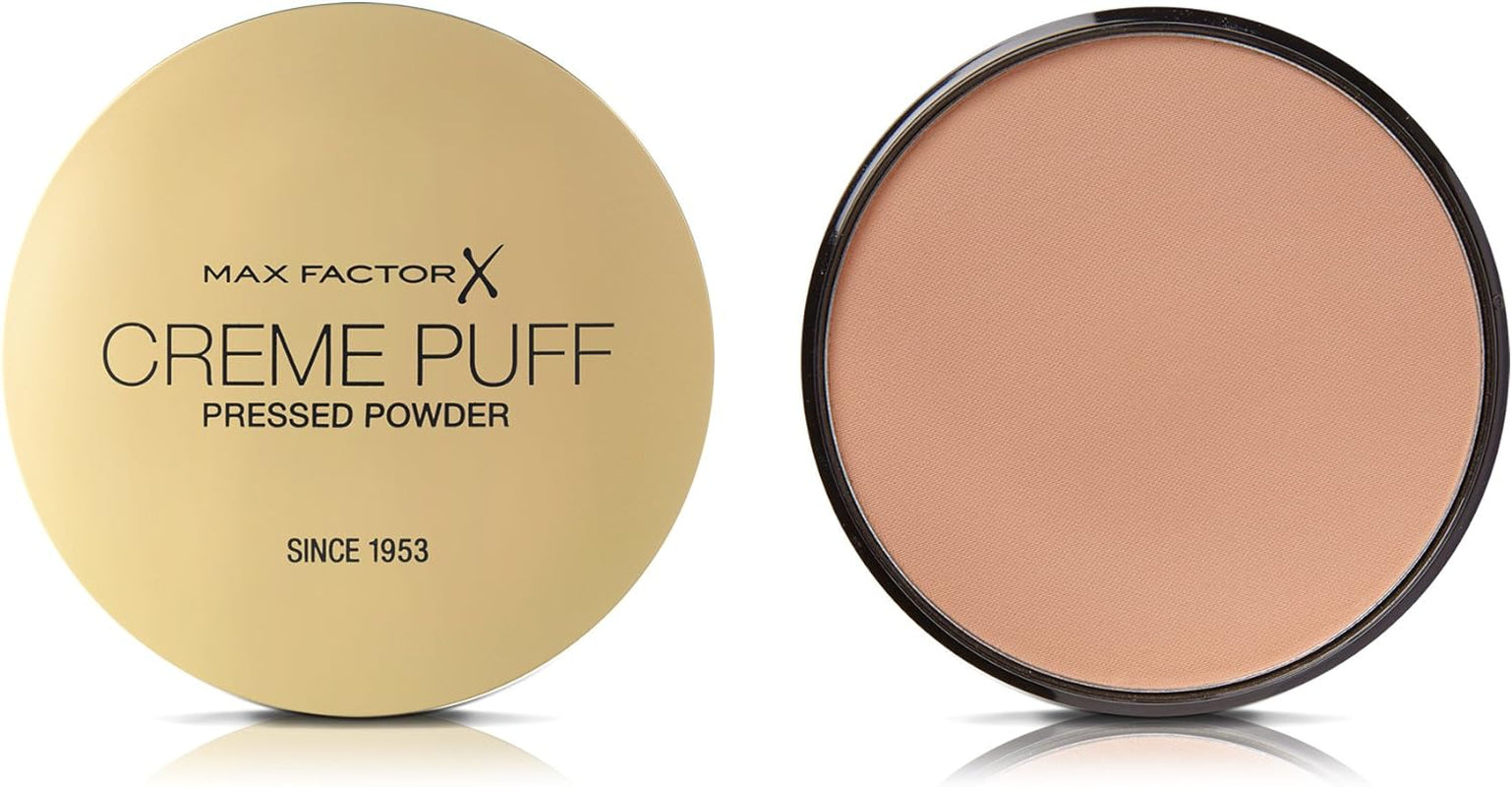 Cream Puff Pressed Compact Powder, Glowing Formula for All Skin Types, 41 Medium Beige, 21 G