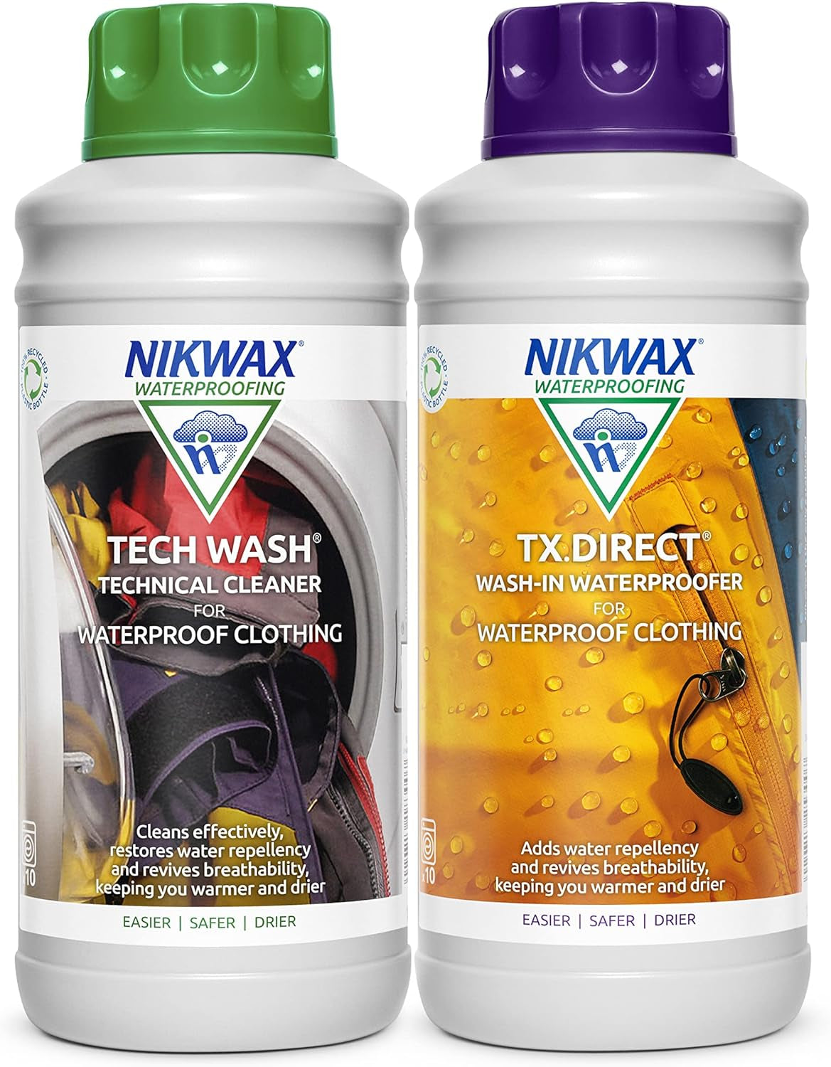 Tech Wash and TX Direct Twin Pack - 2X 1Litre