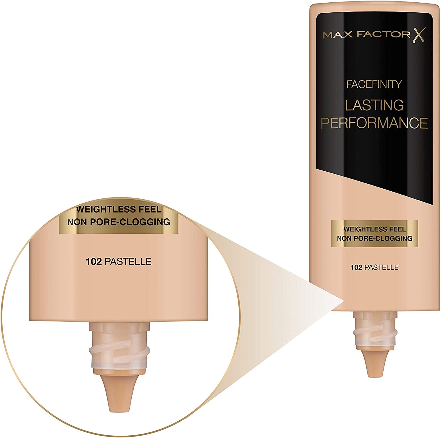 Lasting Performance Long-Lasting Liquid Foundation - 102 Pastelle, 35 Ml