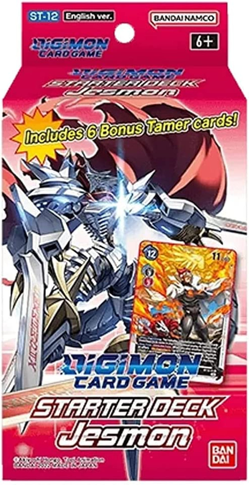 | Digimon Card Game: Starter Deck - Jesmon (ST12) | Trading Card Game | Ages 6+ | 2 Players | 20-30 Minutes Playing Time