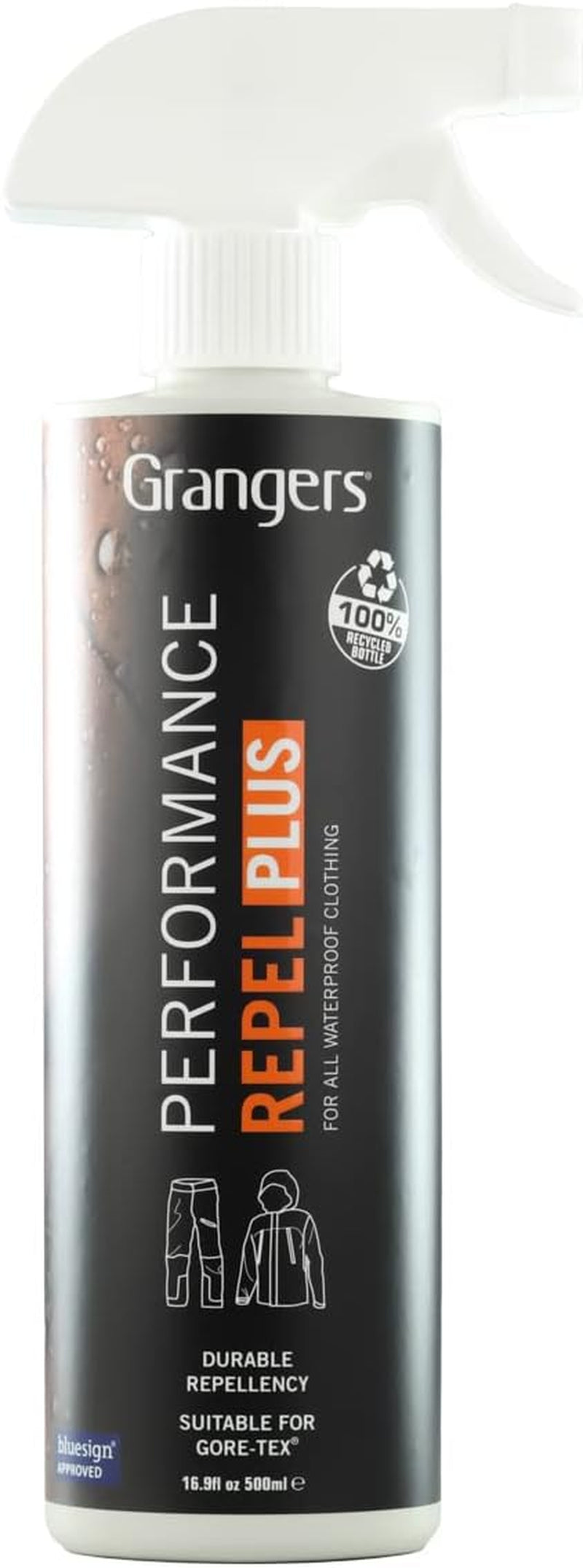 Performance Repel plus | 500Ml | Powerful Spray-On Waterproofer for Outdoor Clothing