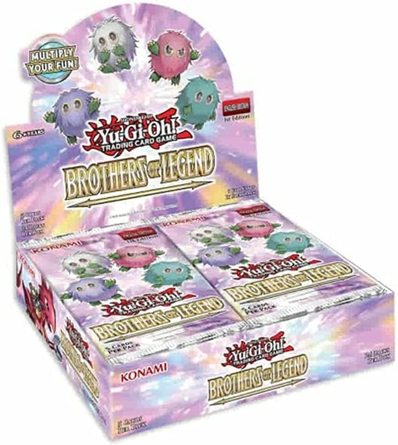 Yugioh Brothers of Legend 2021 Booster Box - 24 Packs of 5 Cards