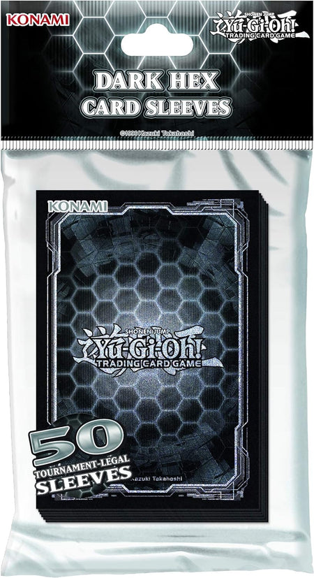 Yu-Gi-Oh! - Dark Hex Card Sleeves (50 Pack)