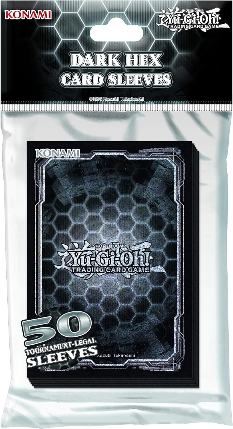 Yu-Gi-Oh! - Dark Hex Card Sleeves (50 Pack)