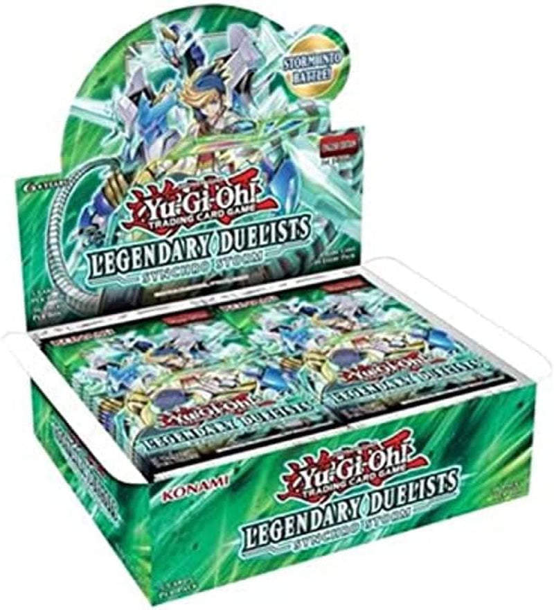 Trading Cards Yugioh Legendary Duelists Synchro Storm Booster Box - 36 Packs, Clear