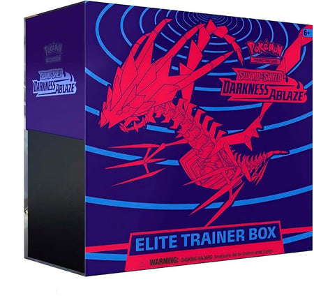 TCG: Sword & Shield—Darkness Ablaze Elite Trainer Box (8 Boosters & Premium Accessories)